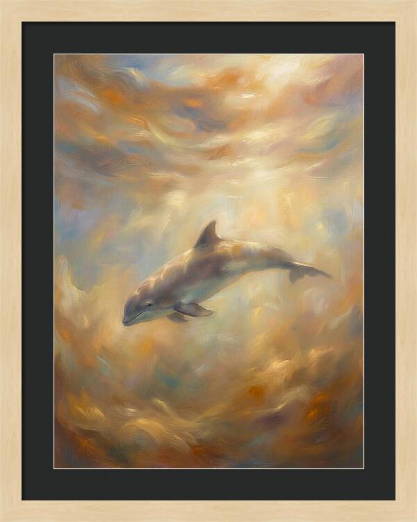 Porpoise Underwater