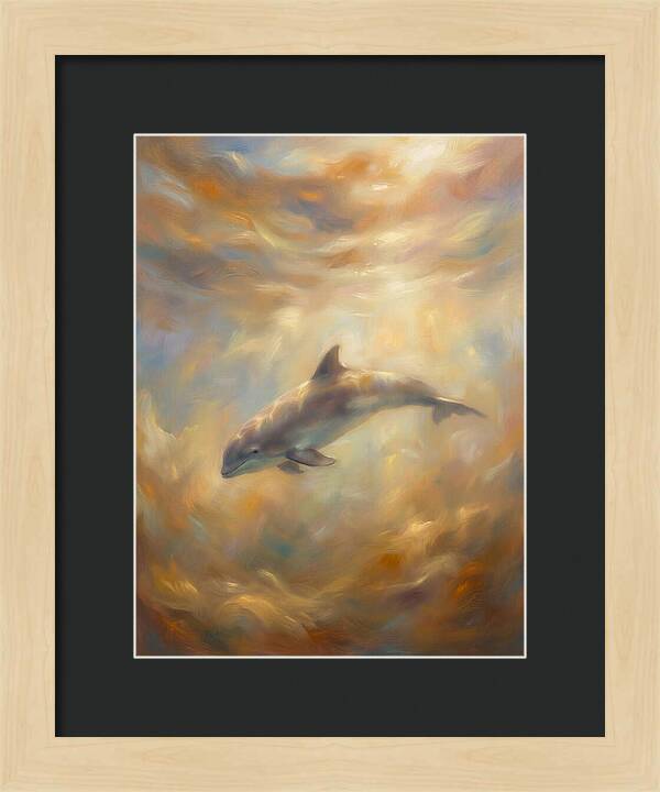 Porpoise Underwater