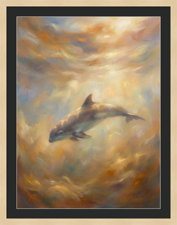 Porpoise Underwater
