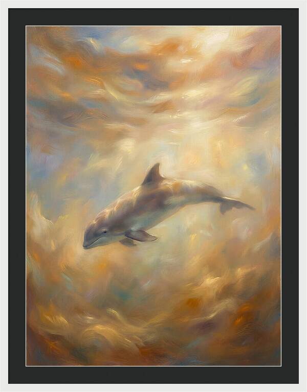 Porpoise Underwater