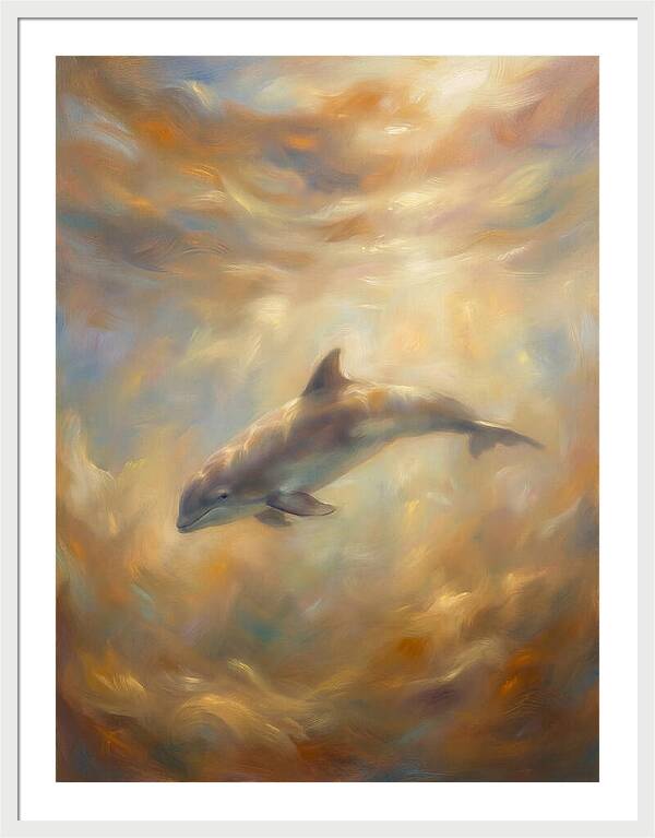 Porpoise Underwater