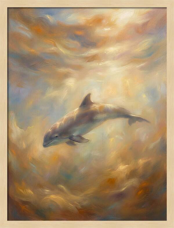 Porpoise Underwater