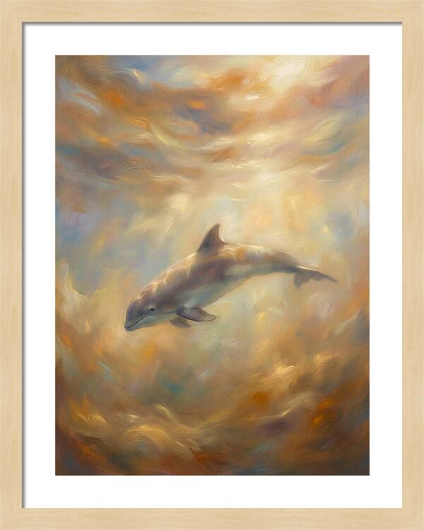 Porpoise Underwater