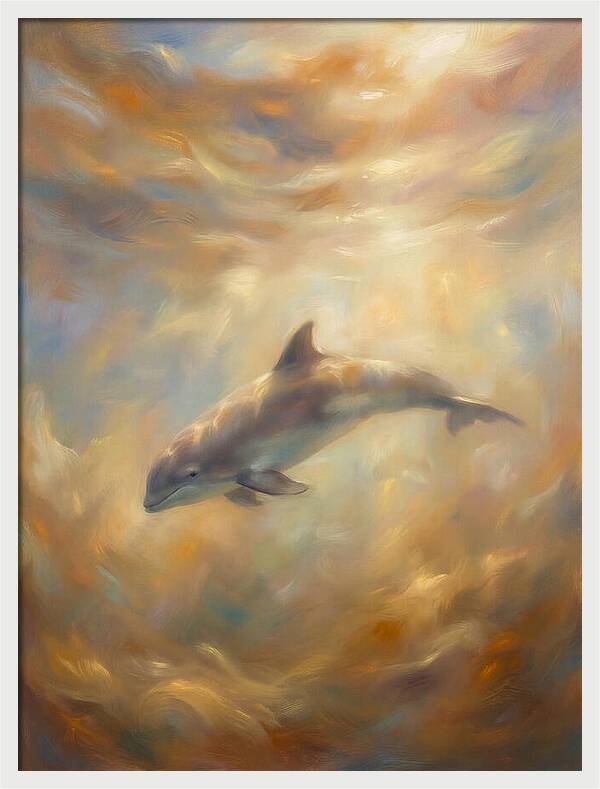 Porpoise Underwater