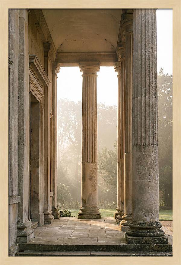 Portico Entrance Serenity