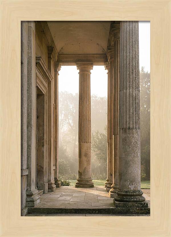 Portico Entrance Serenity