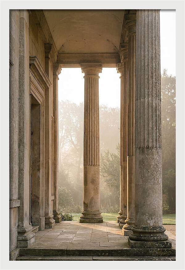 Portico Entrance Serenity