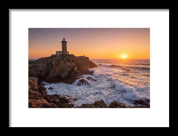 Portland Head Light At Sunset