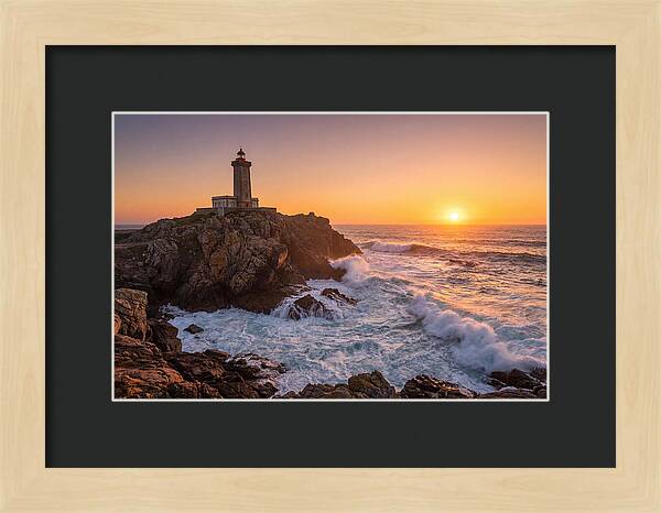 Portland Head Light At Sunset