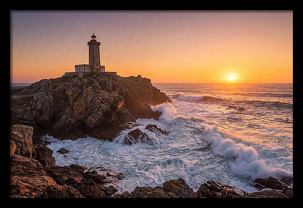 Portland Head Light At Sunset
