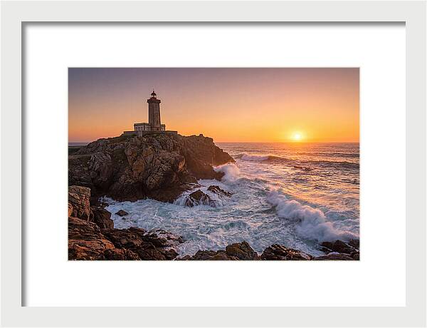 Portland Head Light At Sunset