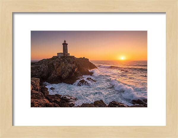 Portland Head Light At Sunset