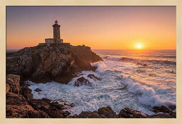 Portland Head Light At Sunset