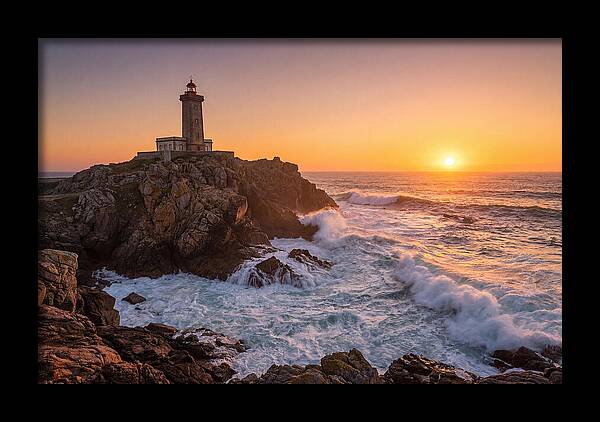 Portland Head Light At Sunset