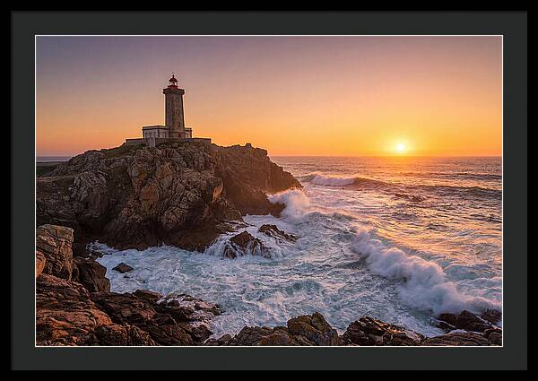Portland Head Light At Sunset
