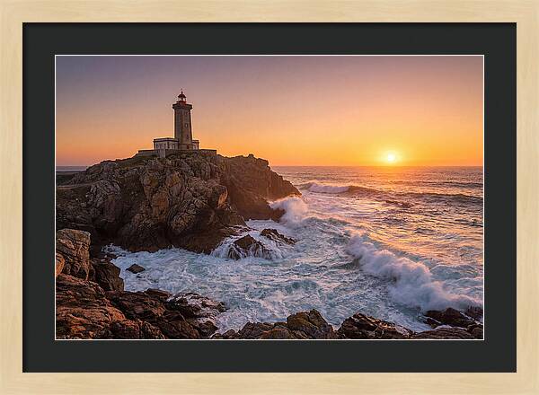 Portland Head Light At Sunset