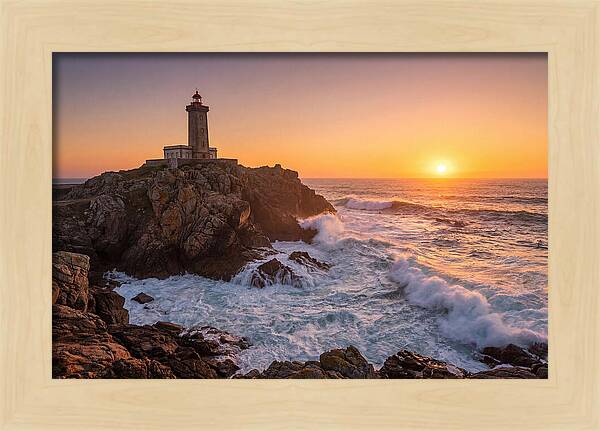 Portland Head Light At Sunset