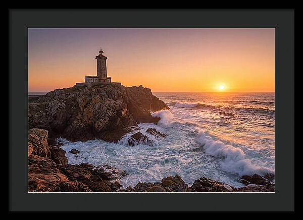 Portland Head Light At Sunset