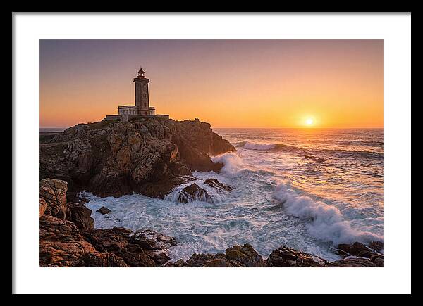 Portland Head Light At Sunset