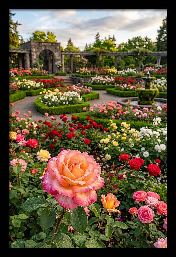 Portland Rose Garden Serenity