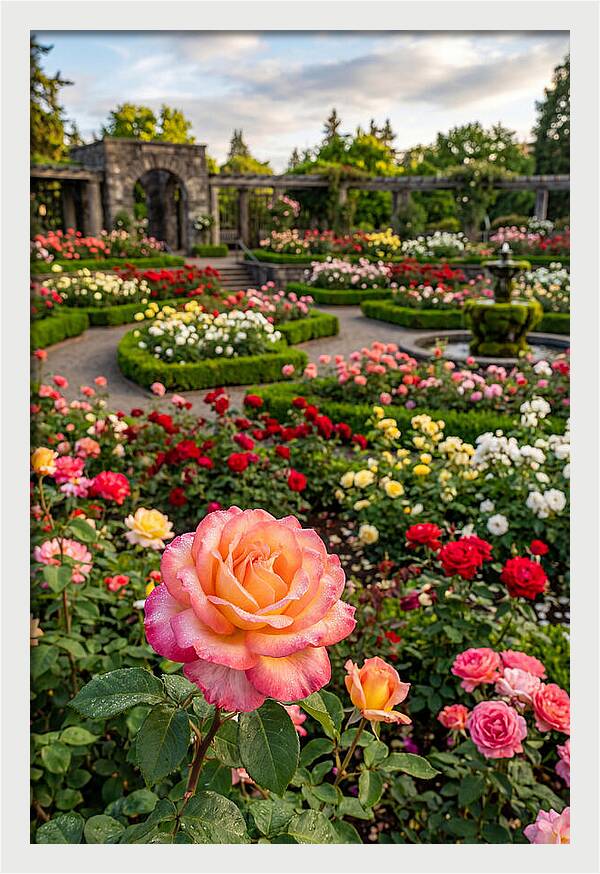 Portland Rose Garden Serenity