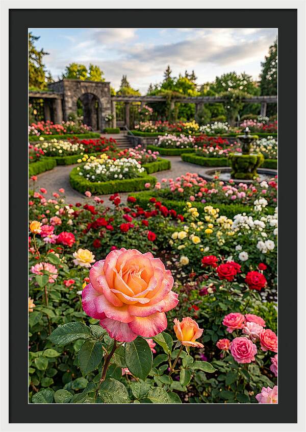 Portland Rose Garden Serenity