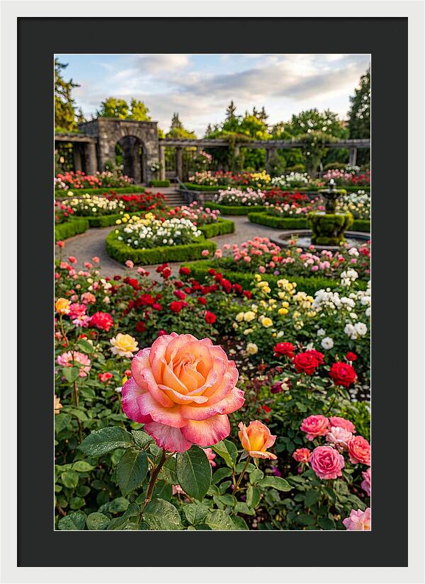 Portland Rose Garden Serenity