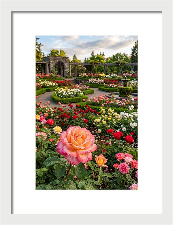 Portland Rose Garden Serenity