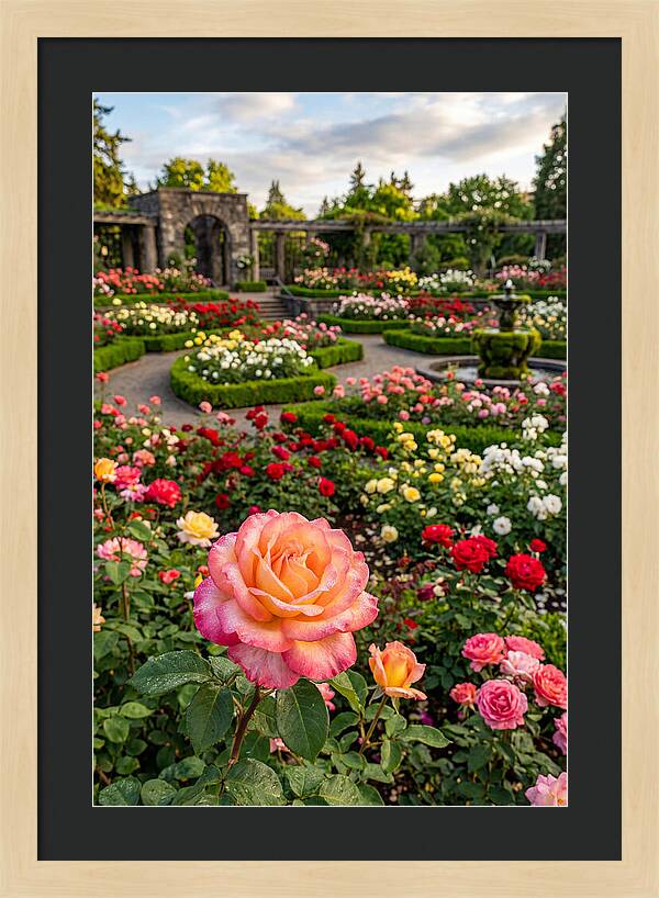 Portland Rose Garden Serenity