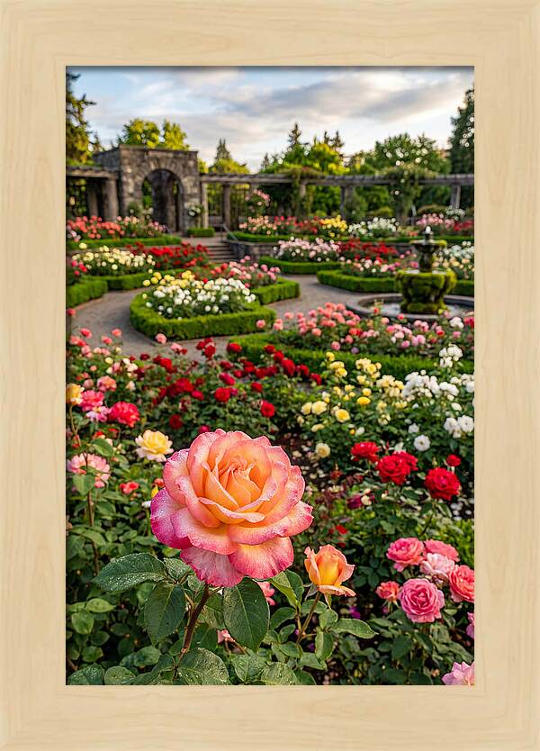 Portland Rose Garden Serenity