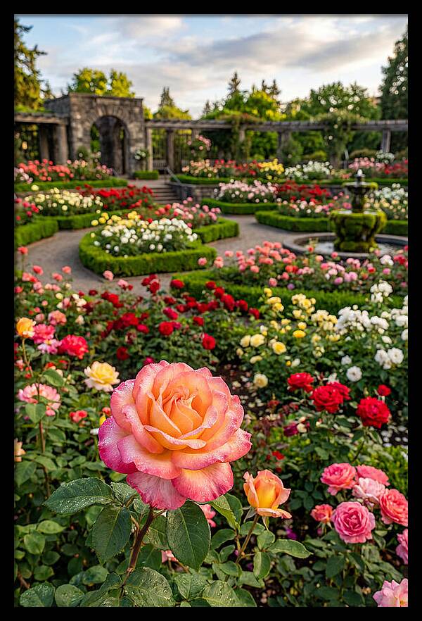 Portland Rose Garden Serenity