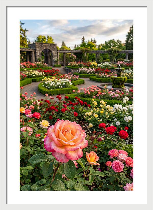 Portland Rose Garden Serenity