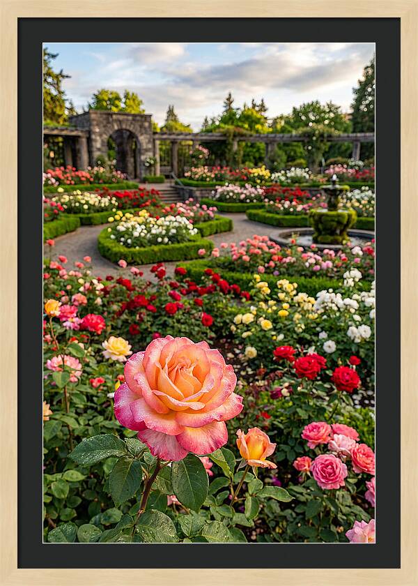 Portland Rose Garden Serenity