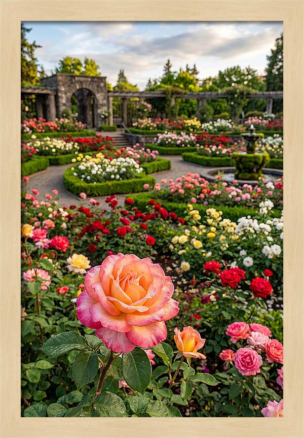 Portland Rose Garden Serenity