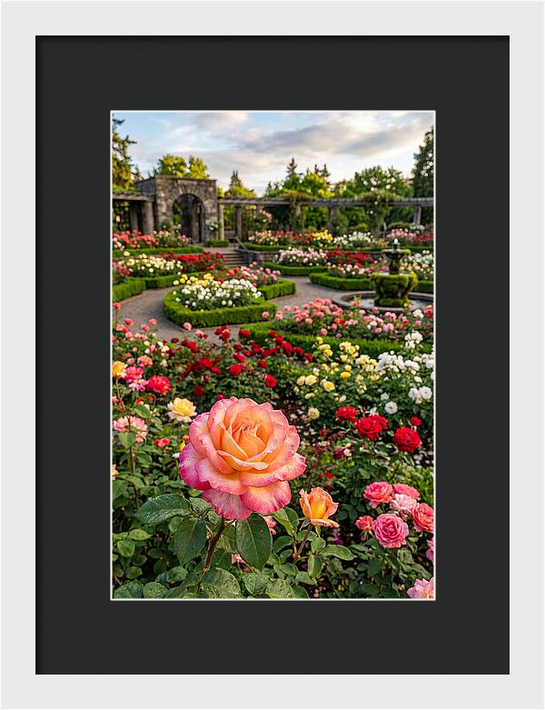 Portland Rose Garden Serenity