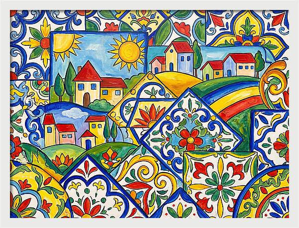 Portuguese Tile Folk Art