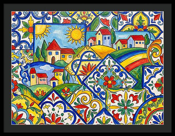 Portuguese Tile Folk Art
