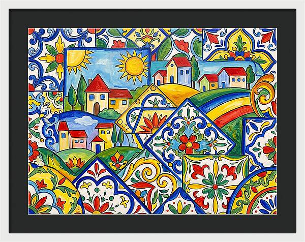 Portuguese Tile Folk Art
