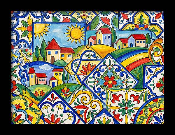 Portuguese Tile Folk Art