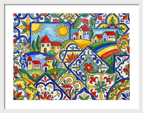 Portuguese Tile Folk Art