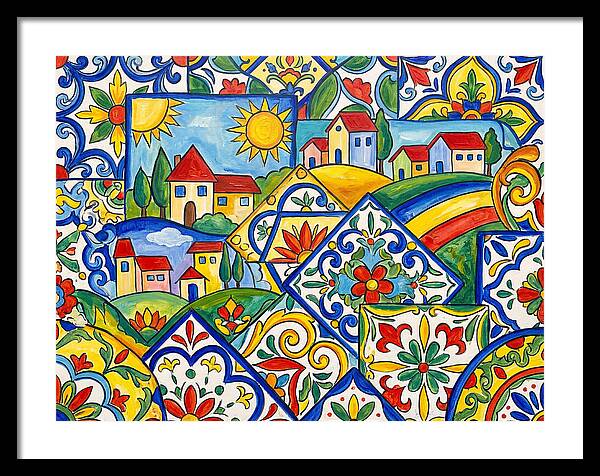 Portuguese Tile Folk Art