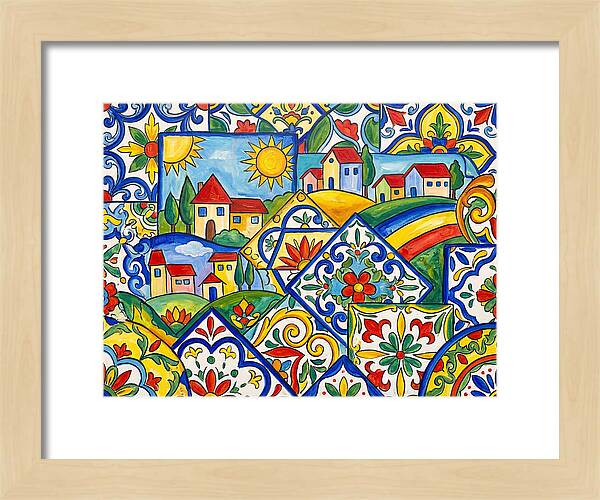 Portuguese Tile Folk Art