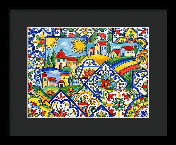 Portuguese Tile Folk Art