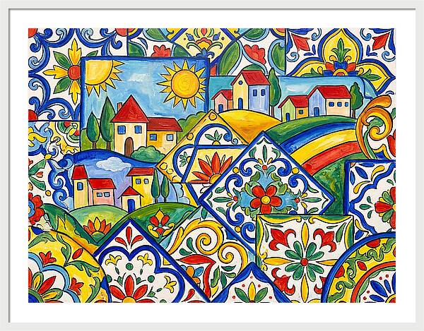 Portuguese Tile Folk Art