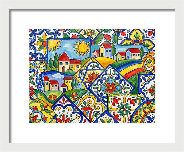 Portuguese Tile Folk Art