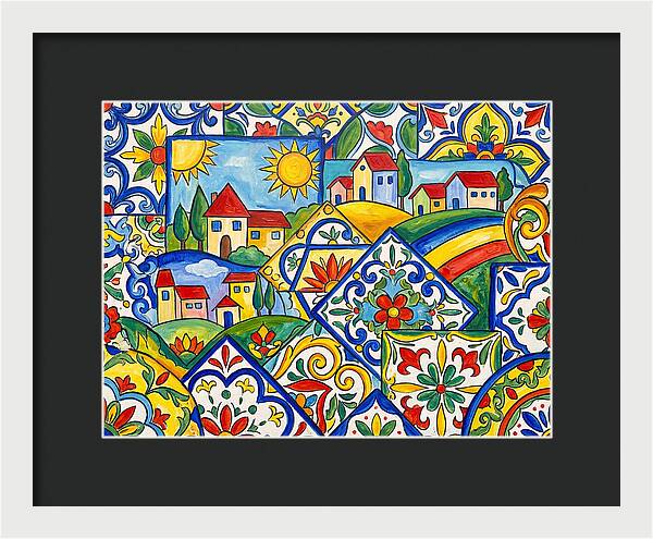 Portuguese Tile Folk Art