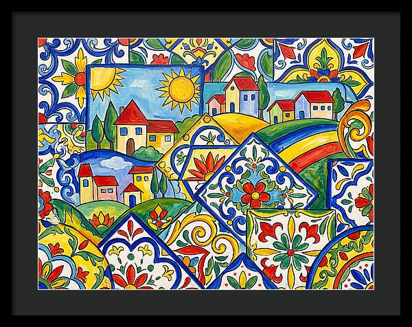 Portuguese Tile Folk Art
