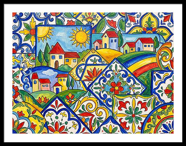 Portuguese Tile Folk Art