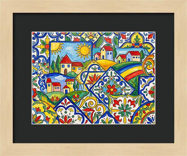 Portuguese Tile Folk Art