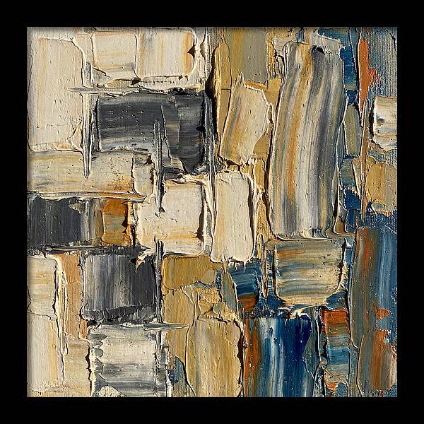 Portuguese Tile Inspired Abstract